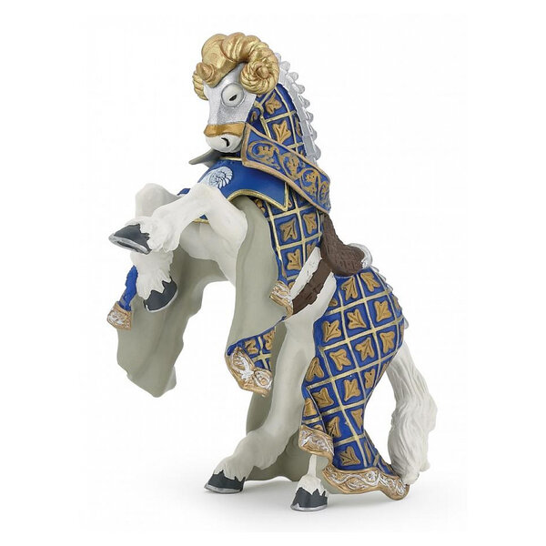 Cheval du Maître des Armes avec Cimier Bélier - Édition de Combat