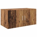 vidaXL Armoire de rangement 3 Pièces Bois ancien