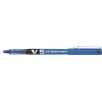 PILOT - Roller encre liquide - V5 X3 - Pointe Fine - Encre bleue