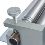 Vidaxl machine à cintrer à plaque d'acier manuelle 320 mm