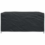 vidaXL Housse pour mobilier d'extérieur Noir 240 x 180 x 100 cm 210D