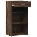 vidaXL Buffet chêne marron 50x42 5x93 cm bois d'ingénierie