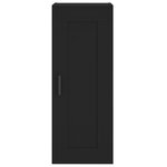 vidaXL Armoire murale noir 34 5x34x90 cm bois d'ingénierie