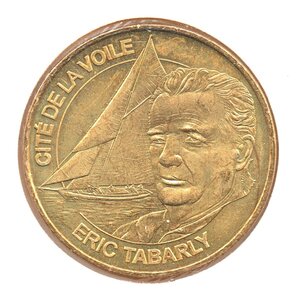 Mini médaille monnaie de paris 2008 - cité de la voile