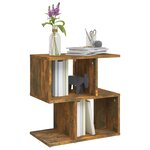 vidaXL Tables de chevet 2Pièces Chêne fumé 50x30x51 5cm Bois d'ingénierie