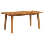 vidaXL Chaises de jardin avec table 3 Pièces Noir 90 x 45 x 40 cm