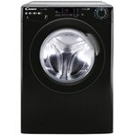 Lave-linge hublot candy co12103dbbe/1-47 - 10 kg - 1200 trs/min - connecté - programmes rapides - noir