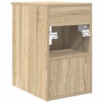 vidaXL Meuble de Salle de Bain In-between Chêne Sonoma