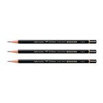 Crayon Graphite Haute Qualité MONO 100 B x 3 TOMBOW