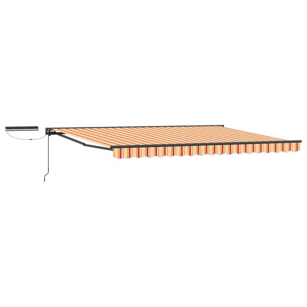 vidaXL Auvent rétractable électrique 4 5 × 3 m