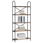 vidaXL Étagère Bois ancien 80 x 30 x 183 cm Bois d'ingénierie