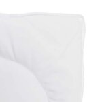vidaXL Duvet avec Oreiller 2 Pièces Blanc 155 x 200 cm Microfibre