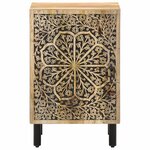 vidaXL Armoire de salle de bain 38x33x58 cm bois massif de manguier