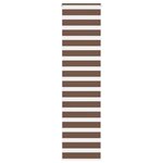 vidaXL Store zèbre marron 60x200 cm largeur du tissu 55 9 cm polyester