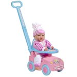 LOKO TOYS - Poupon soft 36cm avec son porteur