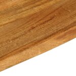 vidaXL Dessus de table à bord vivant 90x40x2 5 cm bois massif manguier