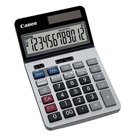 Calculatrice de bureau professionnelle 12 chiffres, écran inclinable KS-1220TSG CANON