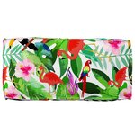 vidaXL Set de coussins de palette Floral 2 Pièces Jungle tropicale