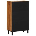 vidaXL Highboard Marron 60 x 33 x 100 cm Bois d'acacia massif