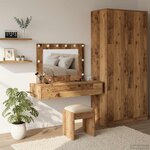 vidaXL Table de Toilette Marron 100 x 40 x 70 cm Bois d'ingénierie