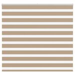 vidaXL Store zèbre marron sable largeur du tissu 160 9 cm polyester