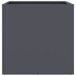 vidaXL Jardinière anthracite 49x47x46 cm acier laminé à froid