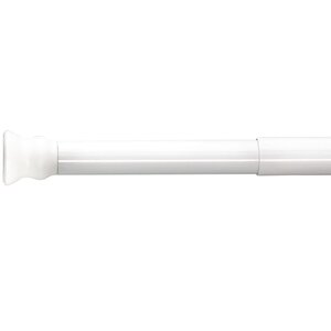 RIDDER Tringle de rideau de douche télescopique 110-185 cm Blanc 55201