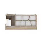 SACHA LIT COMPACT EVOLUTIF 70X140 FINITION CHENE DU BOCAGE  l105 H102 P205