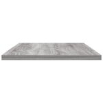 vidaXL Étagères murales 4 Pièces sonoma gris 60x20x1 5 cm bois ingénierie