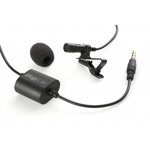 IK iRig Mic Lav Micro Lavalier - Capsule omni-directionnelle - inclus bonnette et clip - câble 150 cm inclus - combo 1