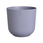 Pot de fleur Jazz Rond - Violet Ø 29.5 x hauteur 27 cm - Intérieur 100 recyclé