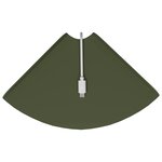 vidaXL Étagère flottante avec étagère 4 Pièces Vert olive 18 x 18 x 2 cm