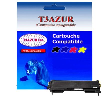 Toner compatible avec Brother TN2000, TN2005 pour Brother HL2040, HL2040N - 2 500 pages - T3AZUR