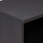 vidaXL Armoires de rangement avec porte Multicolore 100 x 33 5 x 46 cm