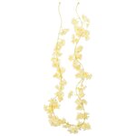 vidaXL Guirlandes de fleurs 6 Pièces champagne 180 cm