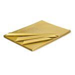 Papier de soie en rame or 50 x 75 cm (lot de 200)