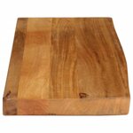 vidaXL Dessus de table à bord vivant 80x30x2 5 cm bois massif manguier