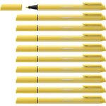 Stylo-feutre pointMax  jaune poudré x 10 STABILO