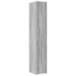 vidaXL Buffet haut sonoma gris 30x42 5x185 cm bois d'ingénierie