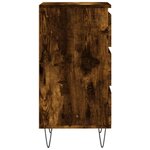 vidaXL Buffet chêne fumé 40x35x70 cm bois d'ingénierie
