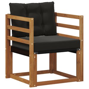 vidaXL 2 Pièce Canapé d’extérieur Bois d'Acacia Massif Naturel