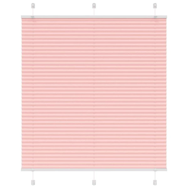vidaXL Store plissé rose 120x150 cm largeur du tissu 119 4cm polyester
