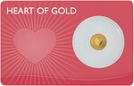 Pièce de monnaie en Or 10 Dollars g 0.5 Millésime 2025 Small Gold Coin HEART OF GOLD