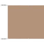 vidaXL Auvent vertical Taupe 100x1000 cm Tissu oxford