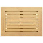 vidaXL Table d'appoint Huile Naturelle 50 x 35 x 45 cm