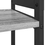 vidaXL Étagère Sonoma gris 60 x 30 x 50 cm Bois d'ingénierie