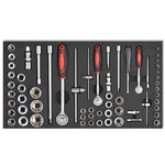 vidaXL Chariot à outils pour atelier avec 1125 outils Acier Rouge