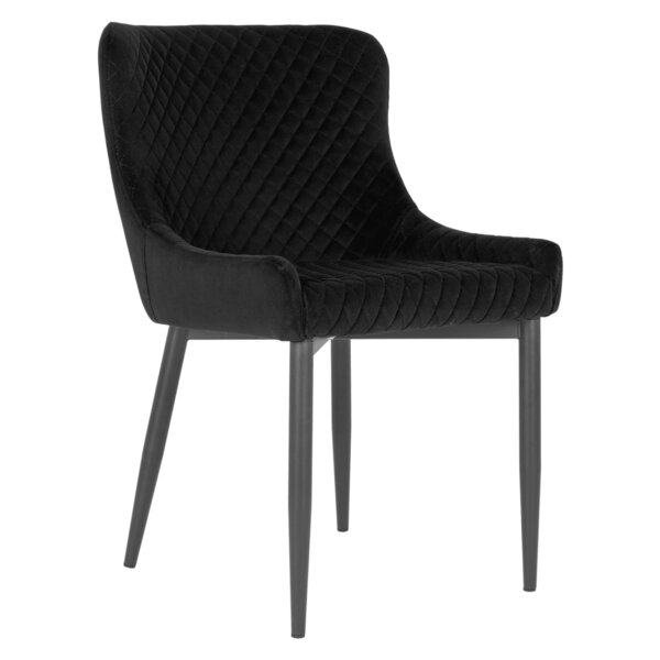 House Nordic Chaise de salle à manger Mira Noir