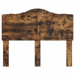 vidaXL Tête de lit Chêne fumé 120 cm Bois d'ingénierie