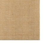 vidaXL Tapis Sisal naturel 66x350 cm